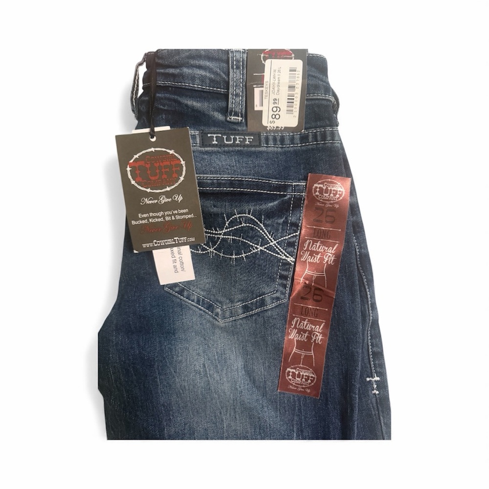 Cowgirl Tuff Women's Blue Boot Cut Jeans